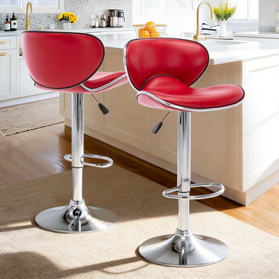 Swivel Adjustable Height Bar Stool by Vogue Furniture Direct