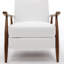 Fauteuil inclinable à accoudoirs en bois-76910683