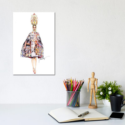 " Dolce Gabbana Haute Couture 2016 " by Eris Tran Painting Print