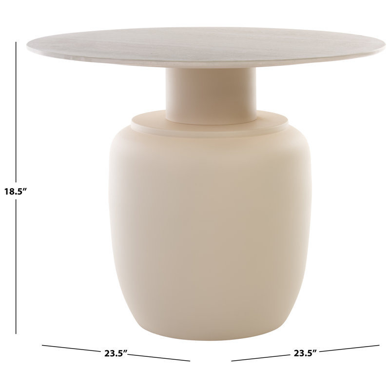 Sidky Tall Ceramic Side Table