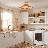 Lilliana 22" W Single Light Rattan Semi-Flush Mount-117305858