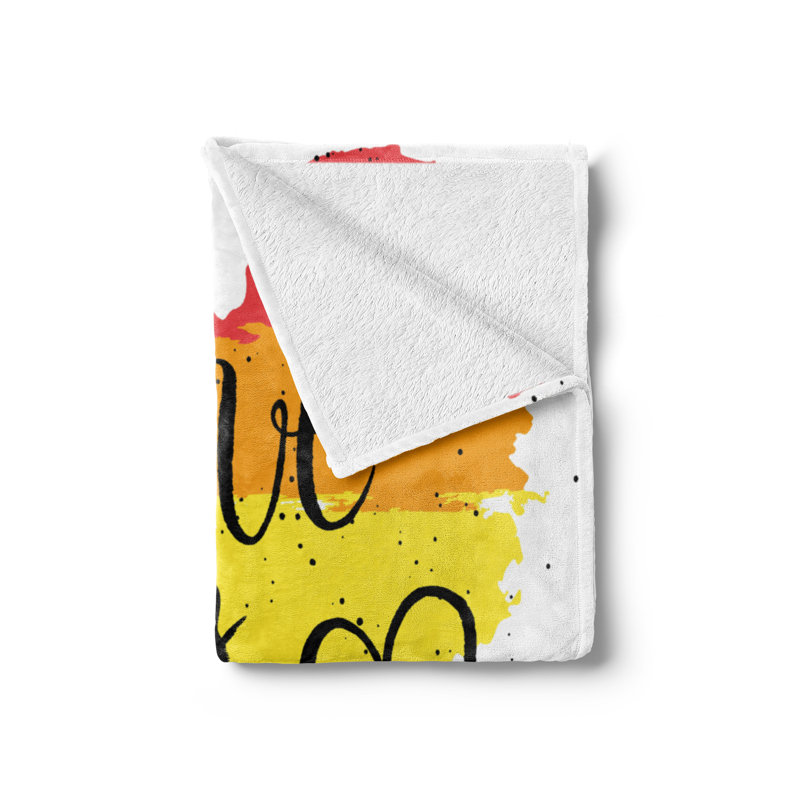 Hand Woven Throw Blanket, 50" x 70"