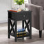 Seraphine 40cm W Bedside Table-1106610509