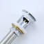 Pop-Up Bathroom Sink Drain Stopper with Overflow-15858017