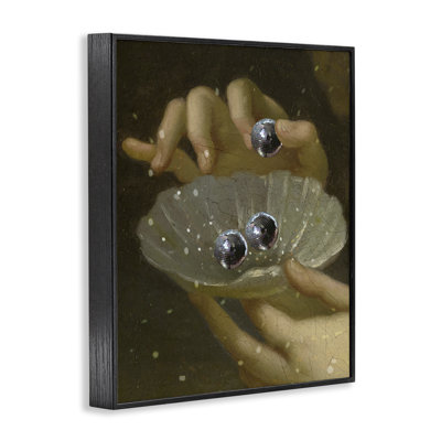 Giclée encadrée par des palourdes classiques, par Lil 'Rue