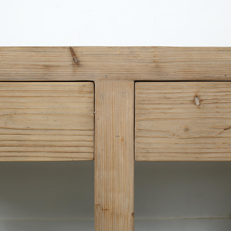 120'' W Solid Wood Console Table