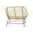 InLove Indoor/Outdoor Handmade Loveseat-36018135