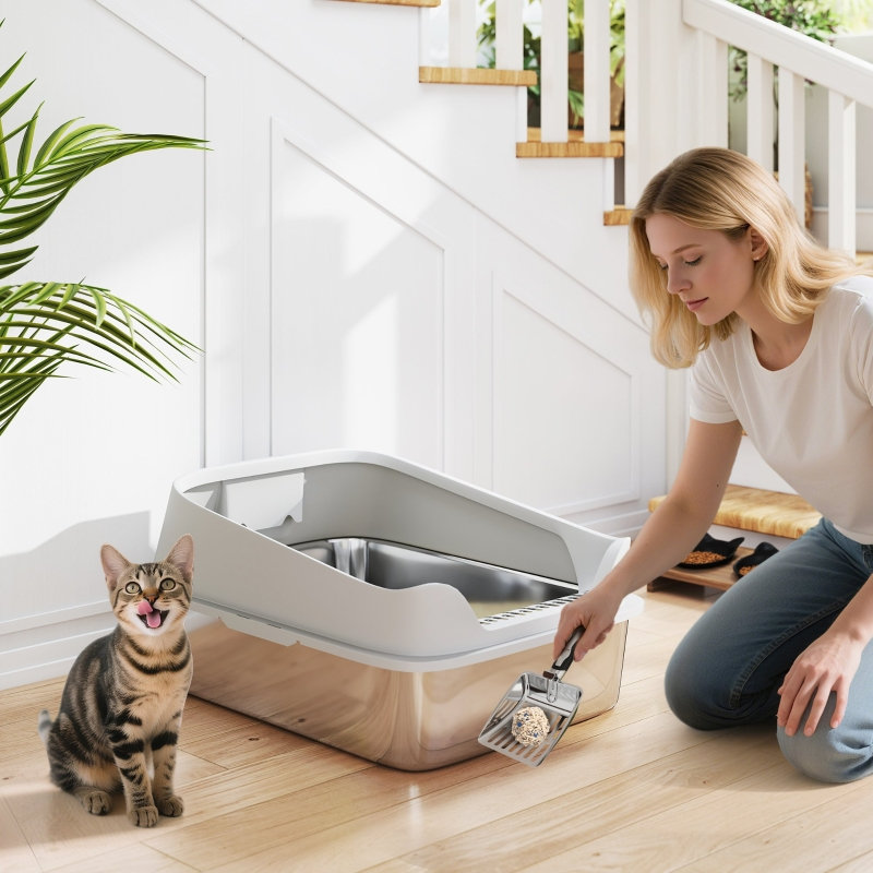Litter Box, 29.8cm H x 69.8cm W x 50.3cm D