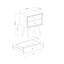Solid Wood Bedside Table-1409737469