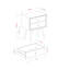 Solid Wood Bedside Table-1409737470