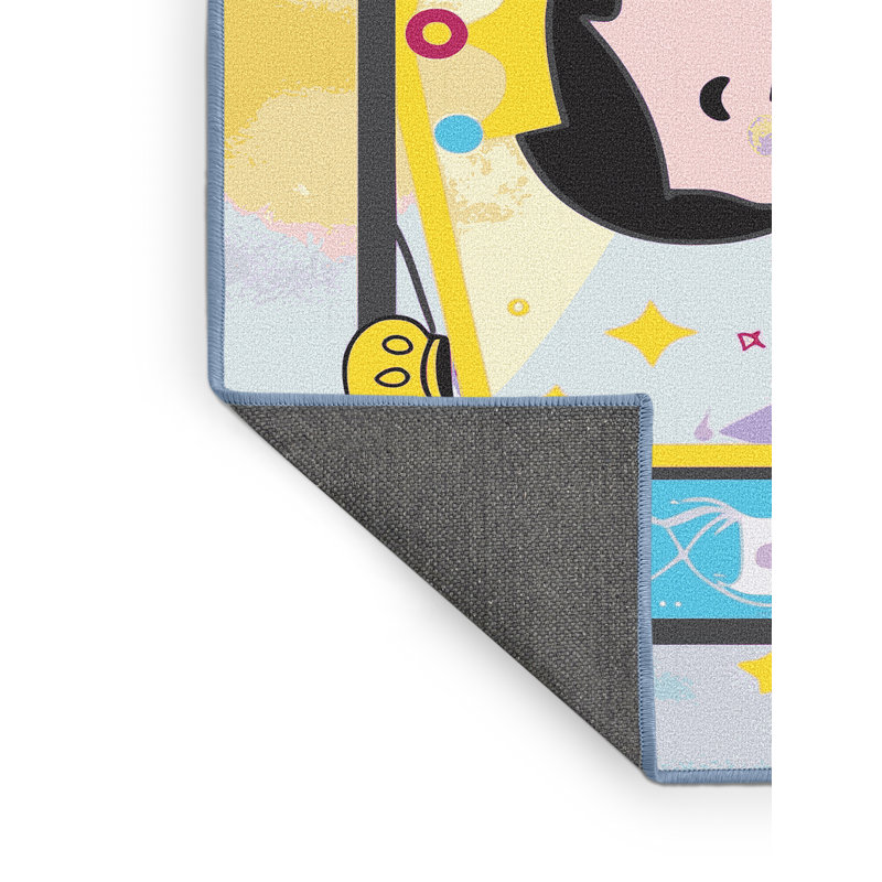 Tapis fantaisie East Urban Home, Rectangulaire 2 pi x 3 pi