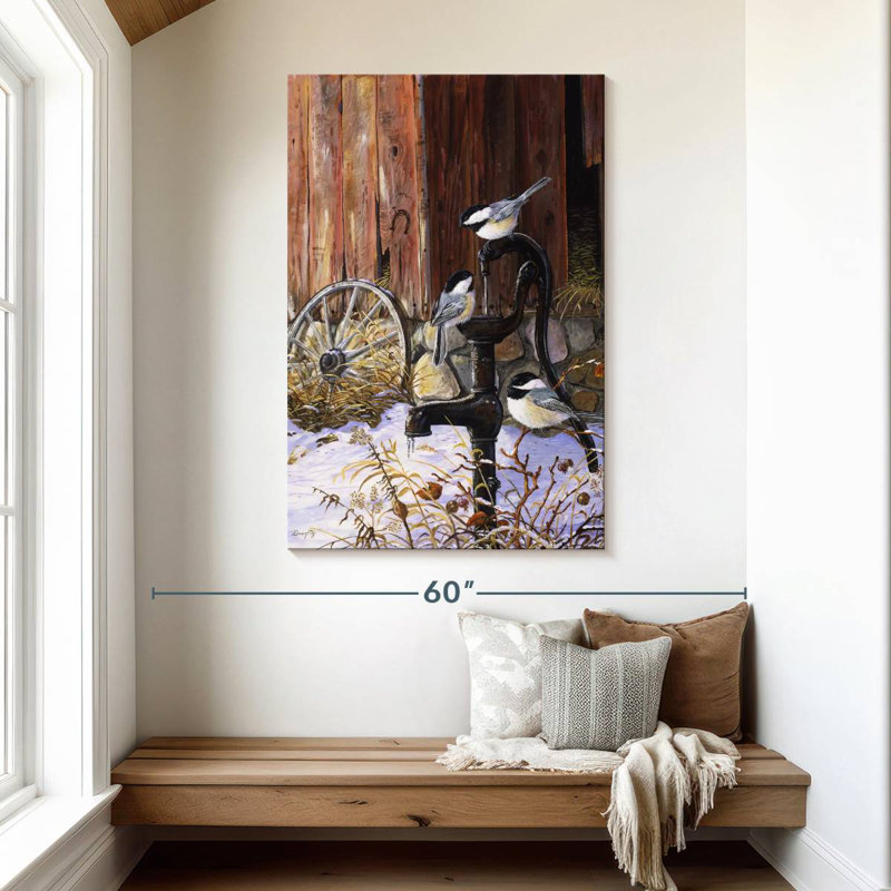 Brampt At The Pump, 48" H x 32" W