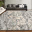 Hand Knotted Abstract Area Rug in Beige/Gray-1991562426