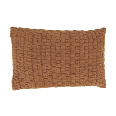 Textured Waffle Weave Pillow