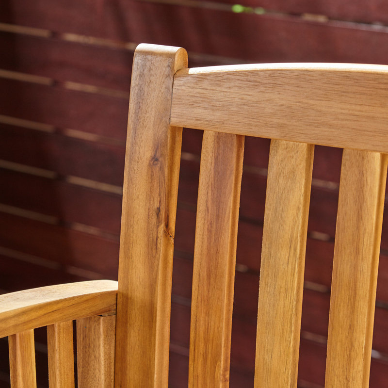 Tabourets de bar durables en bois d'acacia, style moderne rustique pour recevoir