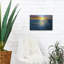 " Yellow Sun Sunset Red And Blue Seascape " by Ezra Tanner-2113221376