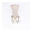 Fauteuil d'appoint en velours-86655585