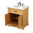 Hermes 30'' Single Bathroom Vanity with Marble Top-44162604