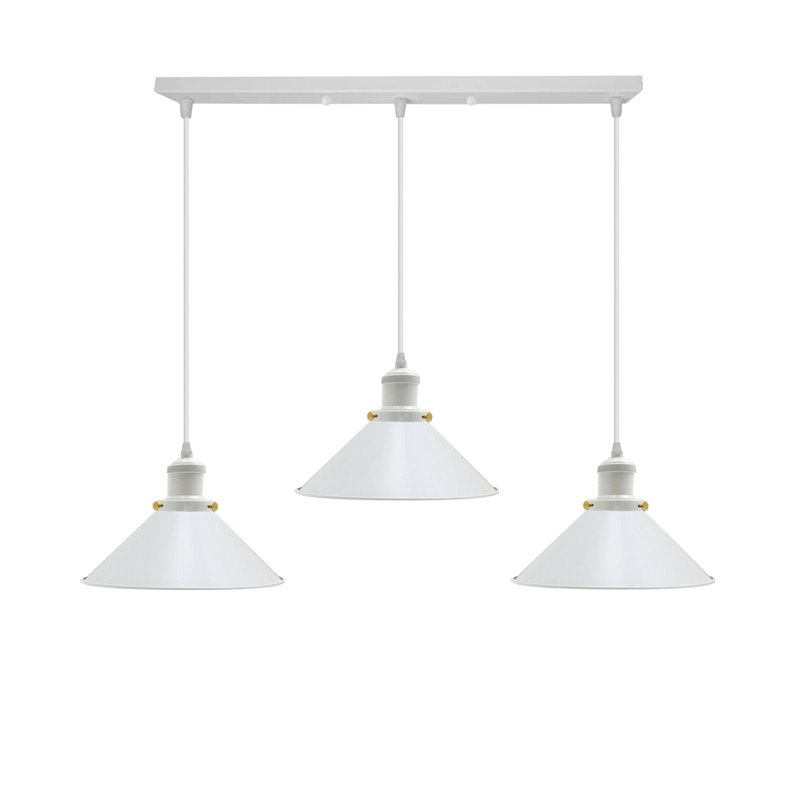 Lozano 3 - Light Kitchen Island Pendant, White