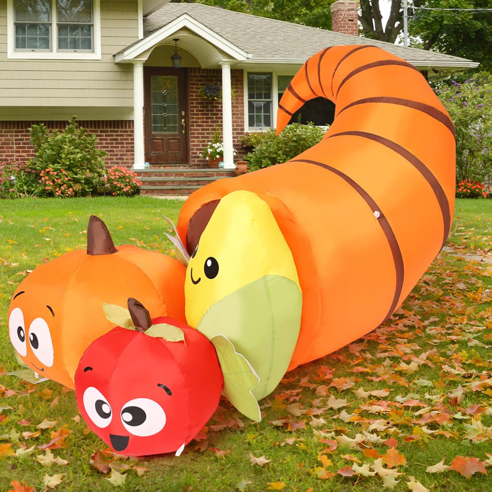 Inflatable Fruit For Accessory The Holiday Aisleยฎ Thanksgiving Day Inflatables 5.6FT Long Fruit Combo ...