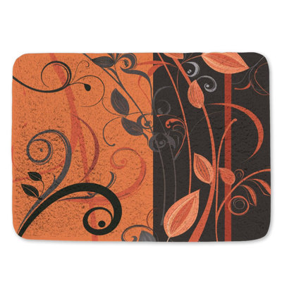 Caymitte Microfiber / Microsuede Non-Slip Bath Mat