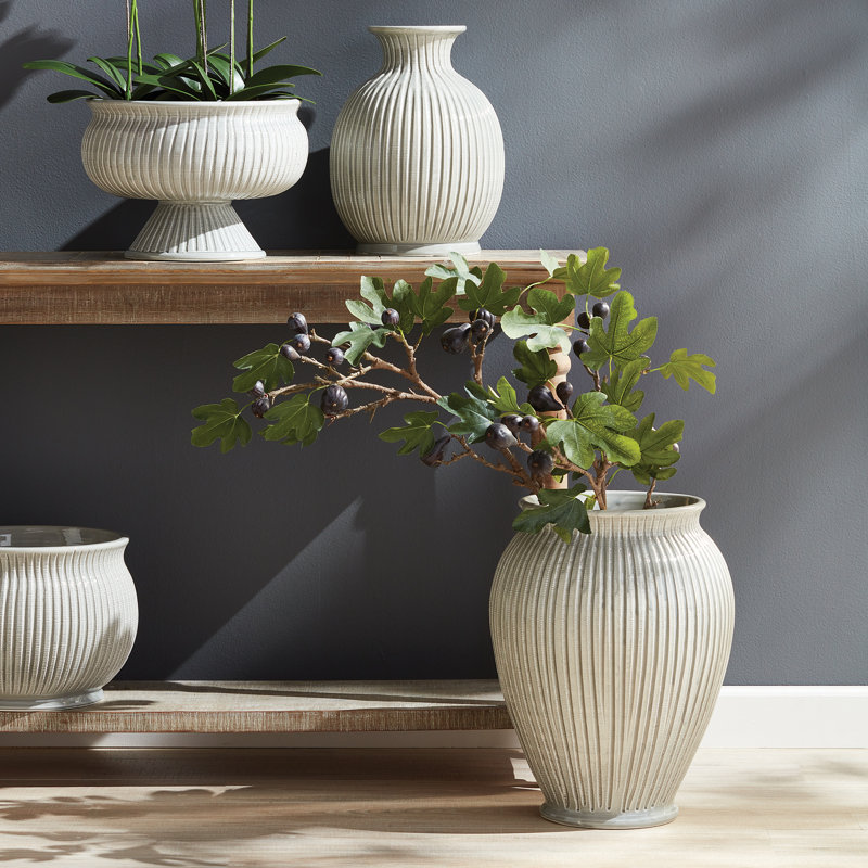 Handmade Ceramic Jar, Gray