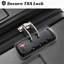 Ensemble de valises Hardshell ABS 2 pièces extensible avec roulettes TSA Lock pour hommes femmes