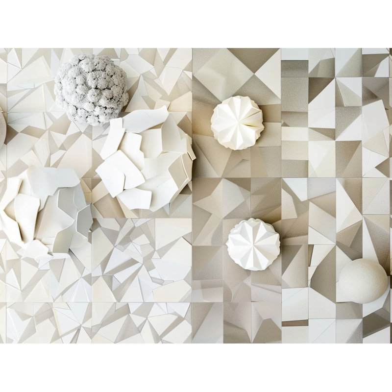 «Dimensional Wall» sur, H 16 po x l 20 po x P 3 po