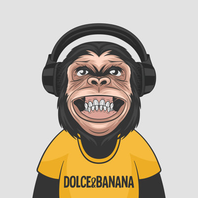 «Sourire Chimpanzee» par - impression