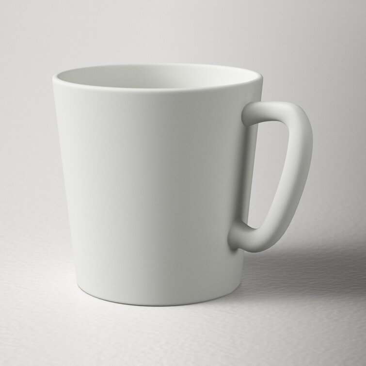 Riesner Coffee Mug AllModern Color: Chalk