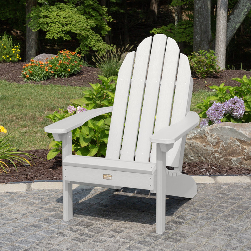 The Mountain Bluff Essential Adirondack Chair, White