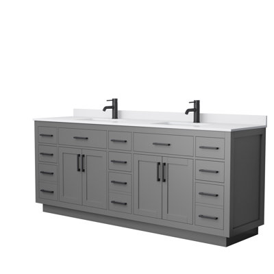 Beckett TK 84'' W Double Vanity