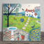 JO GRUNDY Farmhouse Plants & Flowers Wall Decor on Ceramic