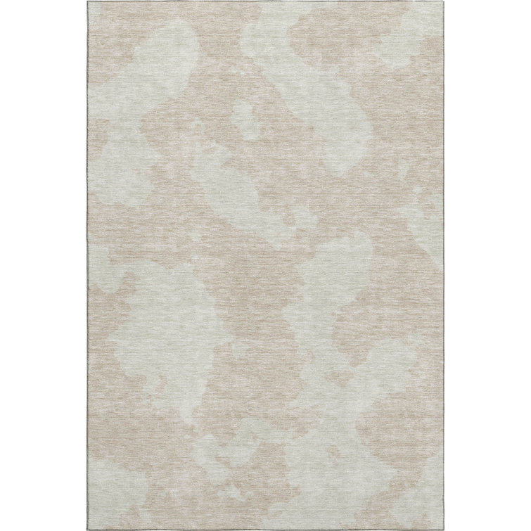 Premium Machine Washable Prisco Beige Rug