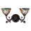 Tiffany 2 - Light Armed Sconce