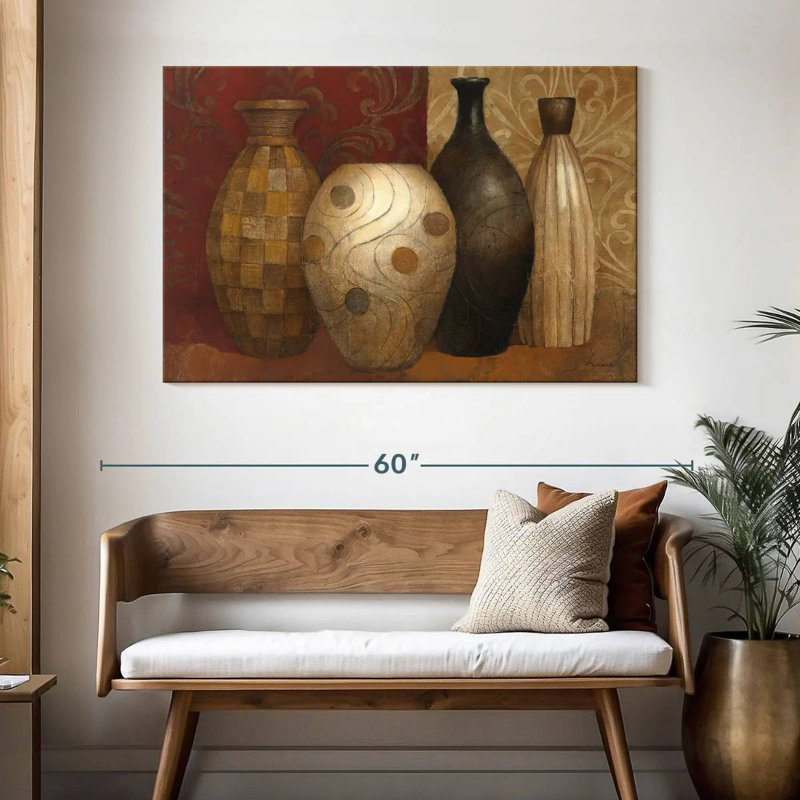 Timeless Vessels, 32" H x 48" W