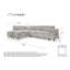 Cuddly Mia Corner Sofa Bed-1173761126-1173761127