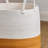 Cotton Round Laundry And Storage Basket