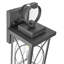BUZAU Powder Coated Finish Outdoor Wall Lantern