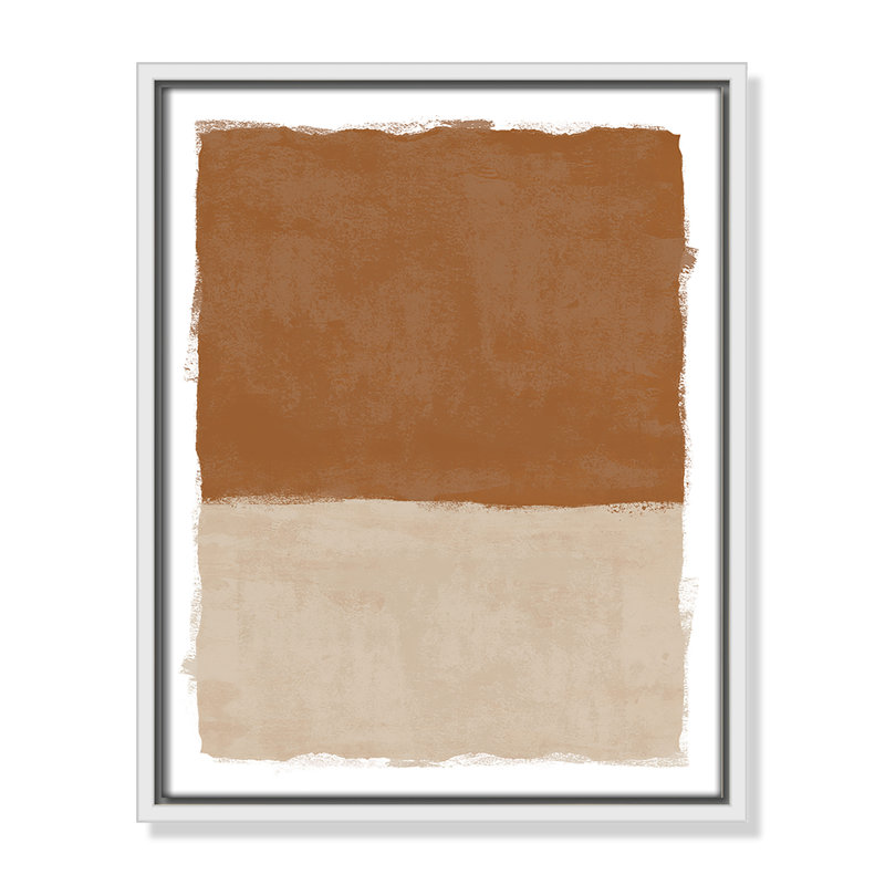 «Carmel Crush I Print» par Natalie Carpentieri, Flotteur blanc, 12.5' W x 15.5' H