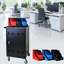 Chariot de charge pour 30 tablettes et ordinateurs portables, avec verrou et roues