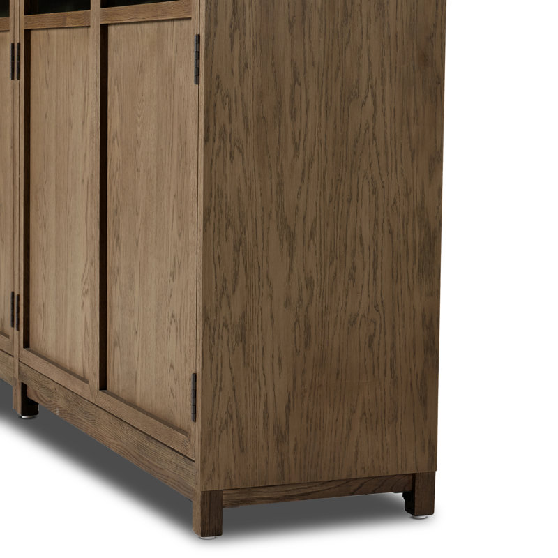 Millie China Cabinet, Drifted Oak
