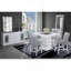 TABLE DE BAR ARIYA BLANC