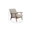 Upholstered Chenille Armchair-1431327231