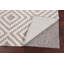 Tapis géométrique ivoire