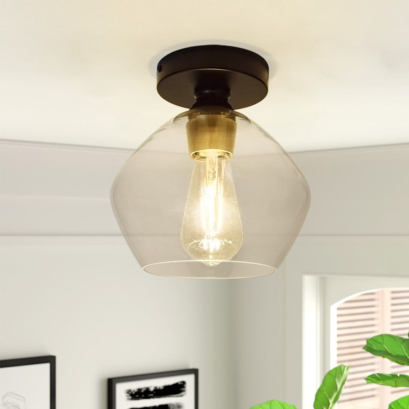 Plafonnier semi-encastré 1 lumière 7,85 po Ruthlia