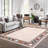 8x10 Rugs for Living Room Washable Rug for Bedroom Scalloped Area Rugs Stain Resistant Modern Soft Folding Throw Carpet Low Pile Floor Cover for Nursery Playroom-1771976896-1771976899