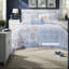 Plaid and Floral Comforter Set