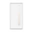 Porte d'entrée en fibre de verre avec cadre en PVC, porte extérieure vers l'intérieur avec moulure de brique à droite-131208624
