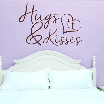 Hugs and Kisses Wall Sticker